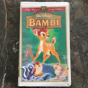 Bambi 55th Limited Edition VHS